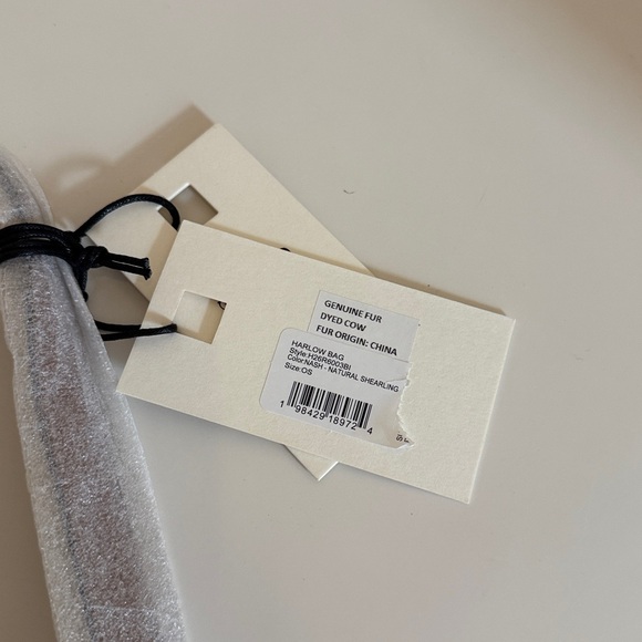 Staud Harlow Shearling Shoulder Bag - Picture 6 of 6